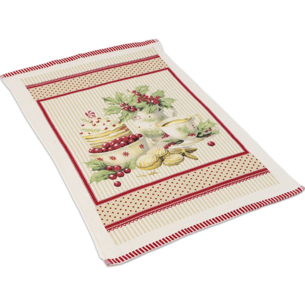 Canovaccio cucina spugna Farm XMAS Dolciumi e Bacche