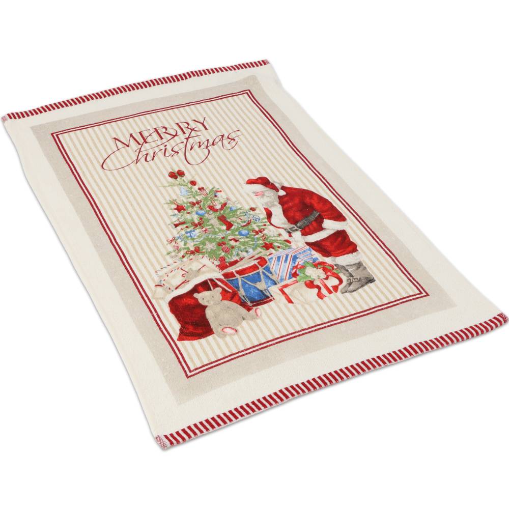 Canovaccio cucina spugna Farm XMAS Babbo e Doni