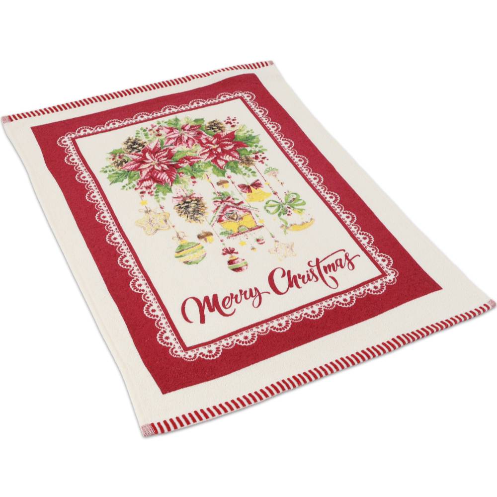 Canovaccio cucina spugna Farm XMAS Ghirlanda