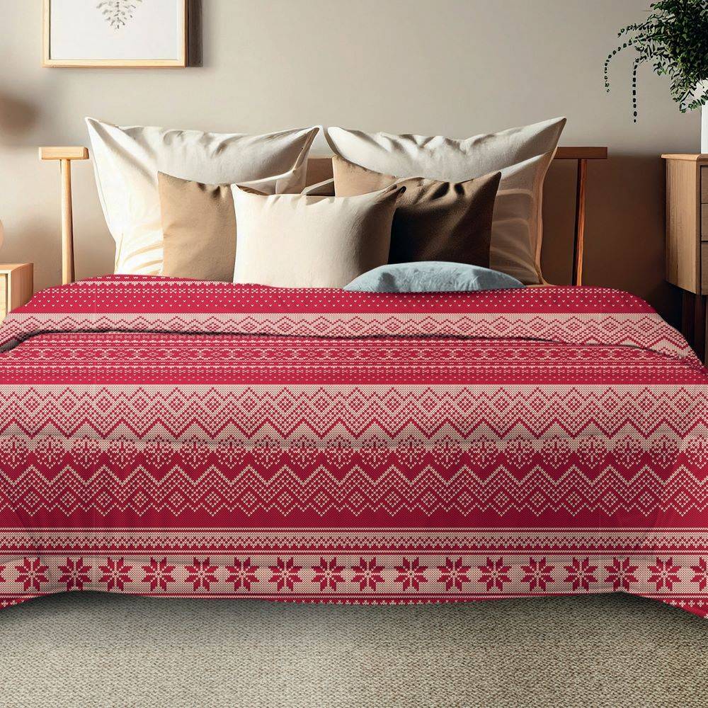 Trapunta Singola Ambra Maglia rosso 170 x 250