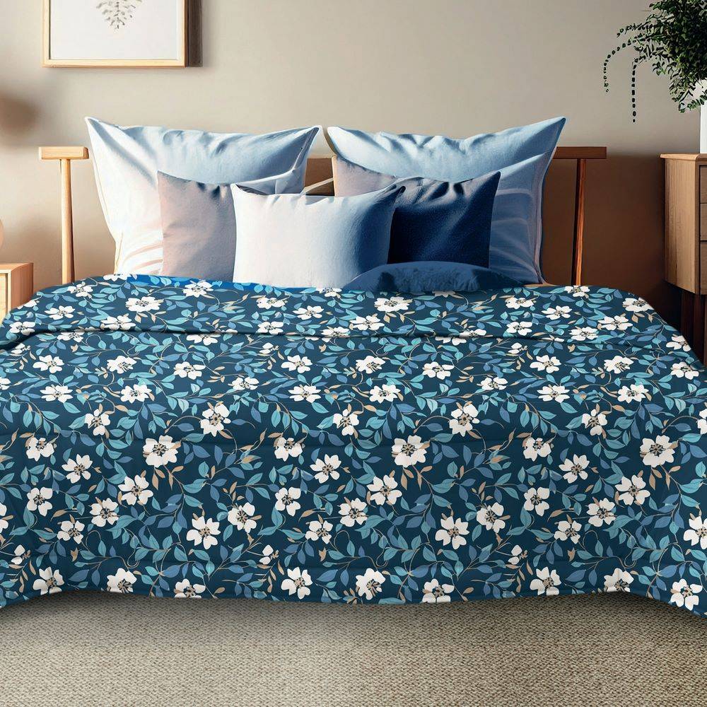 Trapunta Matrimoniale Ambra Elegant blu 250 x 260