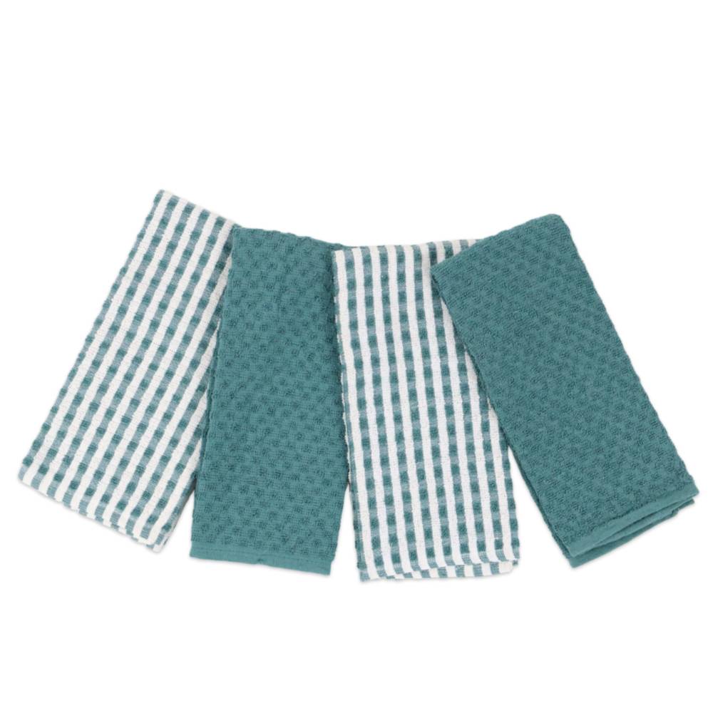 Set 4 Canovacci Spugna Luna Verde