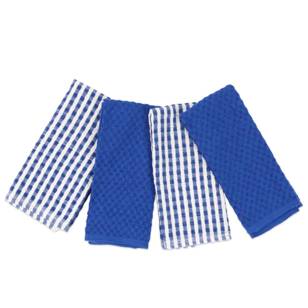 Set 4 Canovacci Spugna Luna Blu