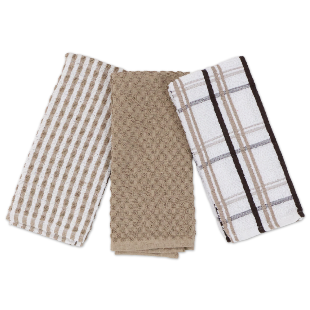 Set 3 Canovacci Spugna Taji Beige