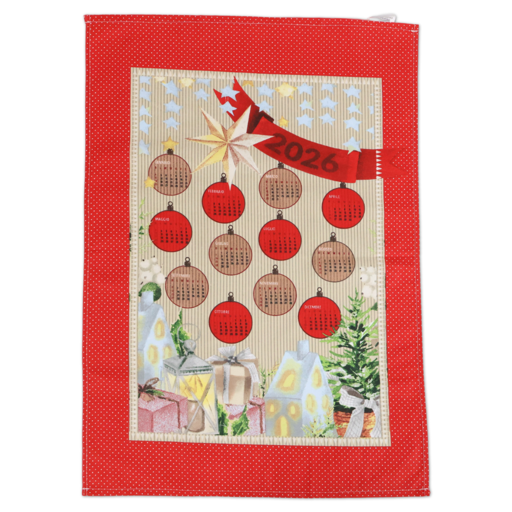 Canovaccio calendario 2026 Lanterne e Palline