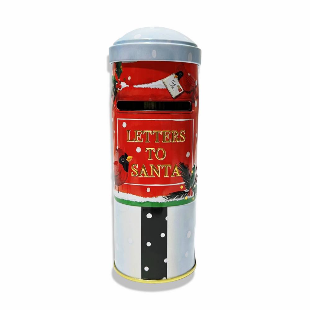 Salvadanaio in latta Letters to Santa