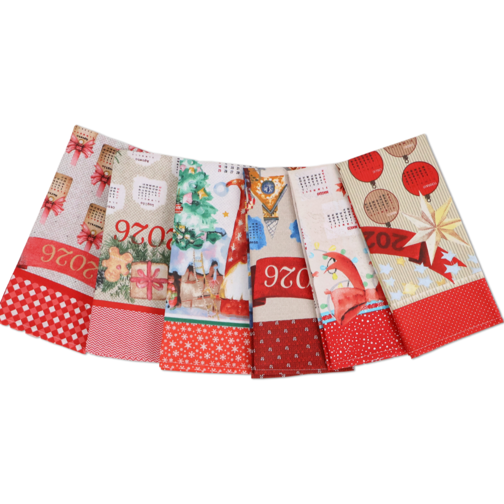 Set 6 Canovacci Calendario 2026