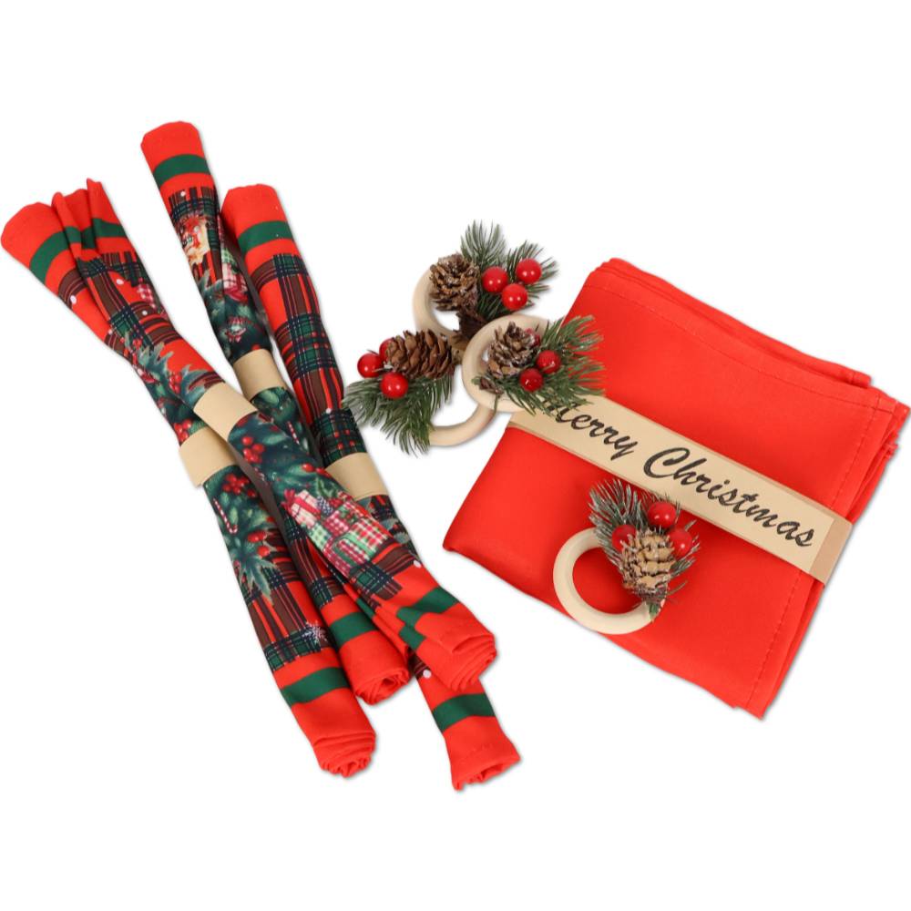 Set 4 Tavogliette Natalizia 