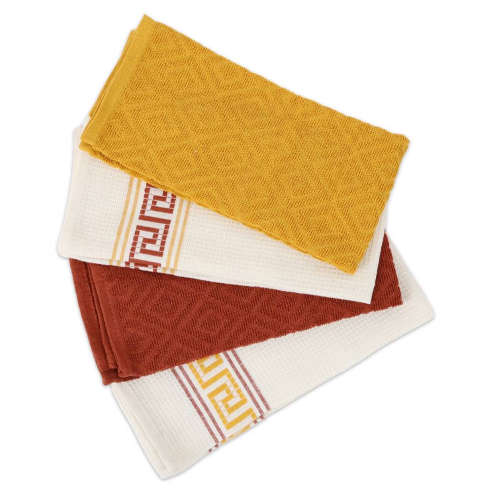 Set 4 Canovacci Spugna e Nido d'Ape Bollywood Spezia