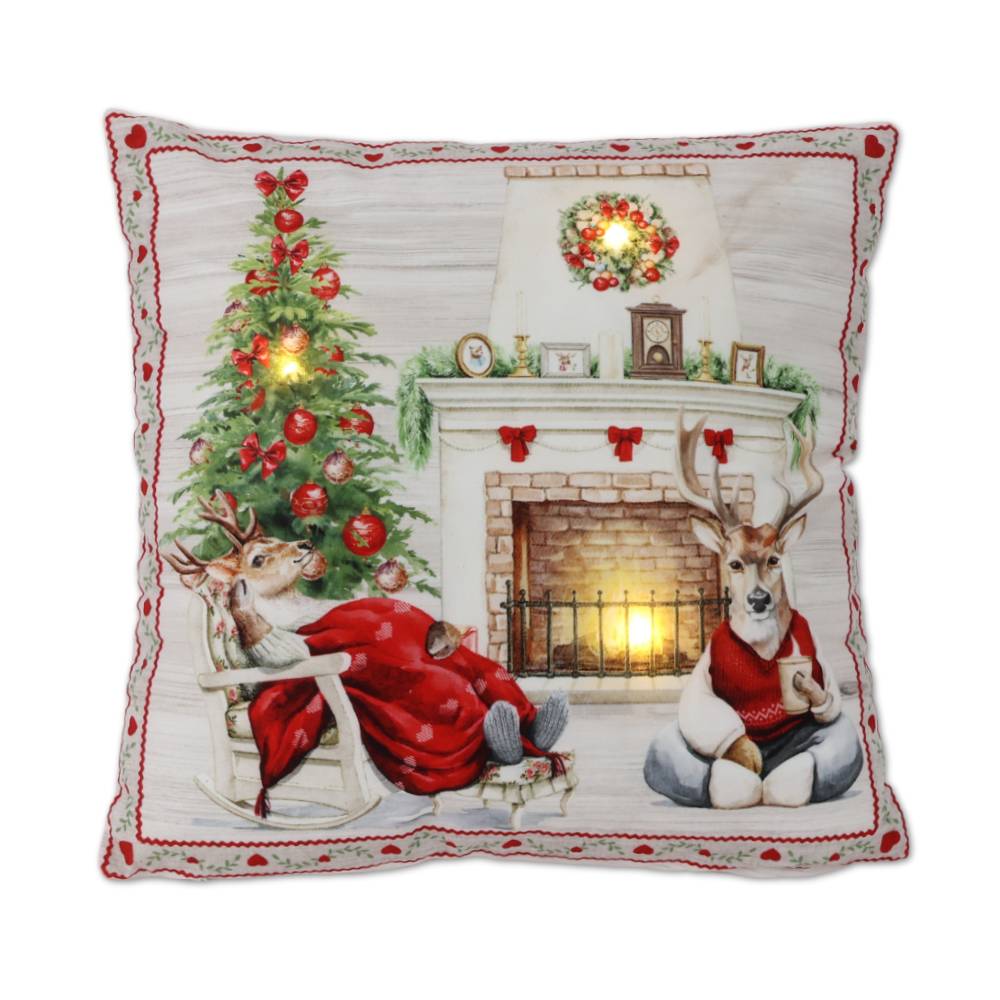 Cuscino imbottito Luminoso Renne 