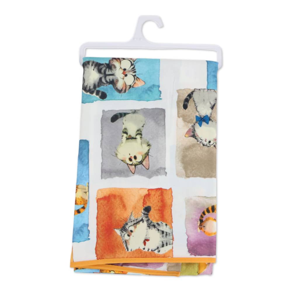 Tovaglia antimacchia Gatti Cartoon 150 x 150