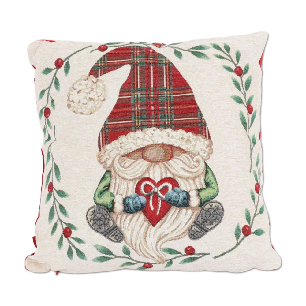 Cuscino Imbottito in gobelin cinigliato Piccolo Elfo 50 x 50
