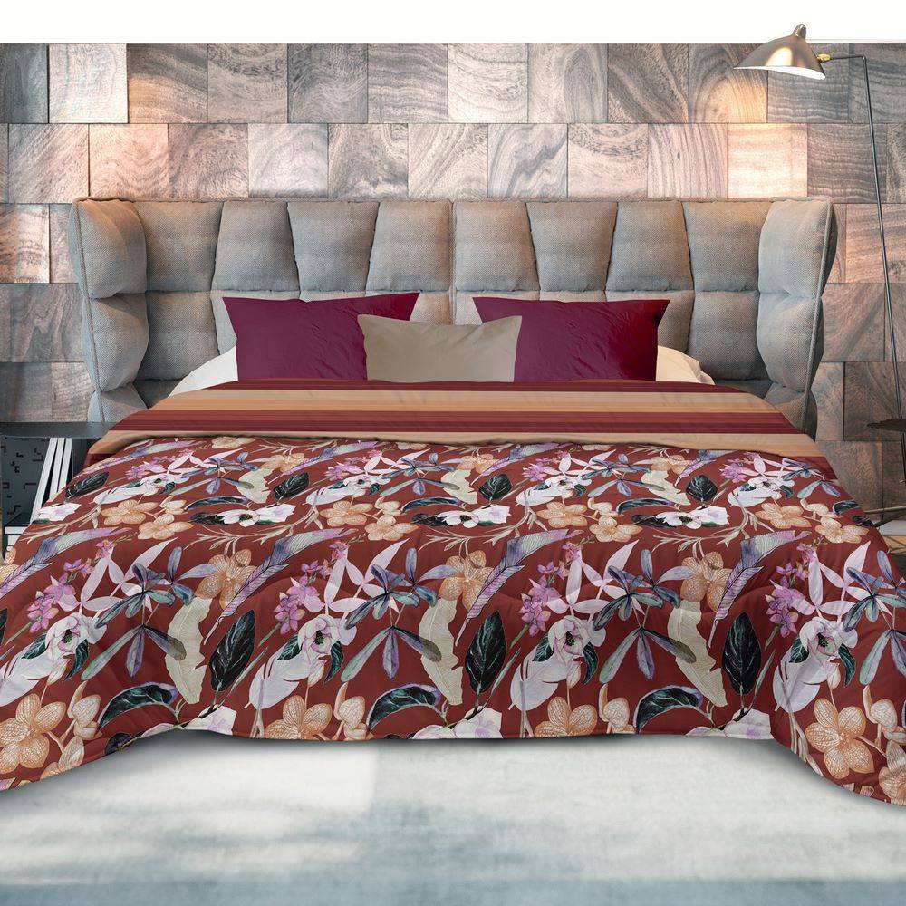 Trapunta Matrimoniale Mia Madagascar Malva 250 x 250