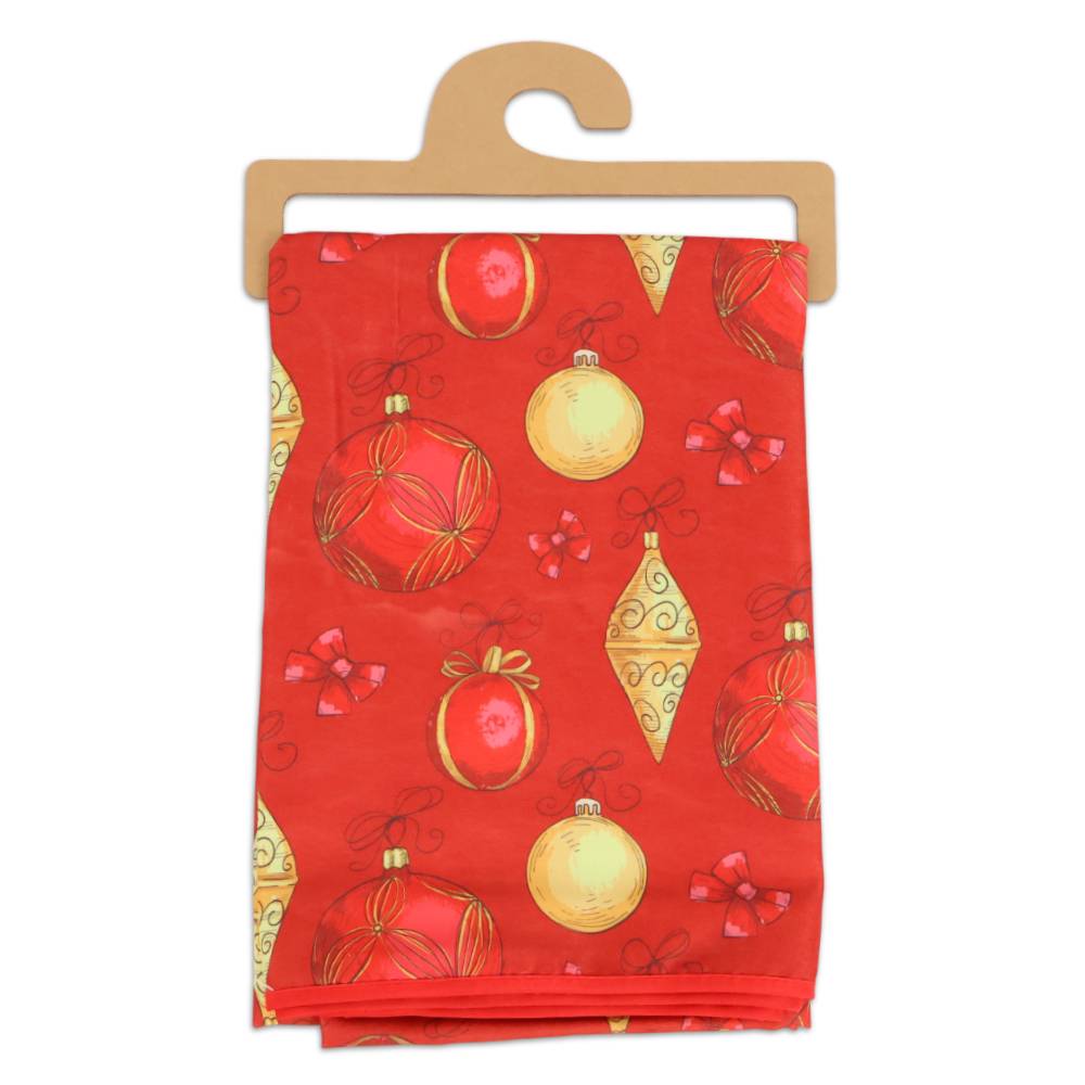 Tovaglia antimacchia Hydro XMas Palle di Natale 140 x 180