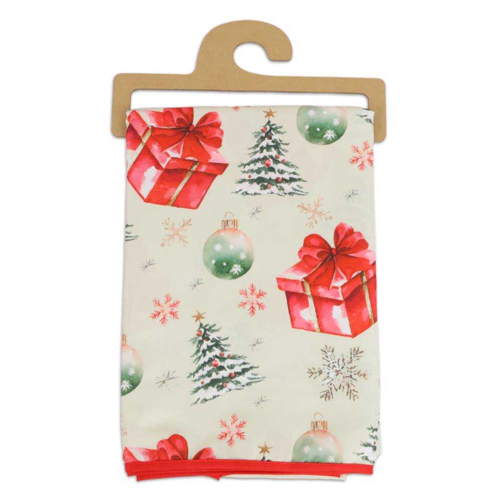Tovaglia antimacchia Hydro Xmas Pacchi Regalo 140 x 230