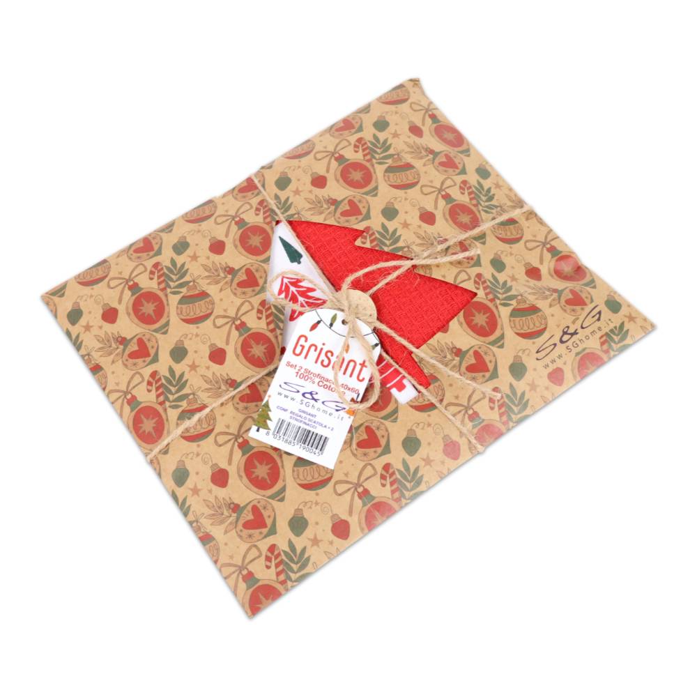 Set regalo scatola 2 Canovacci Grisant