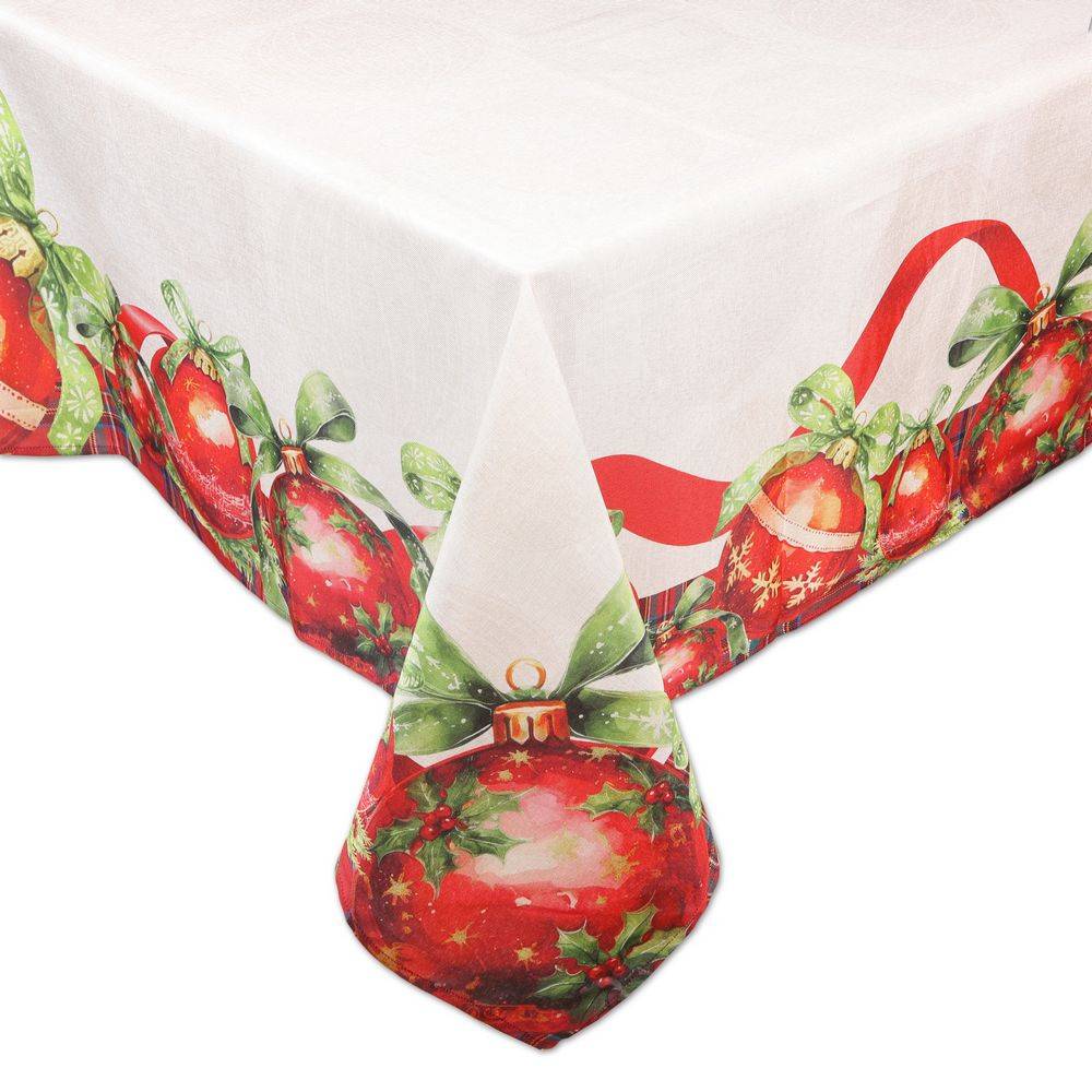 Tovaglia antimacchia Kiki XMAS Palle di Natale 140 x 240