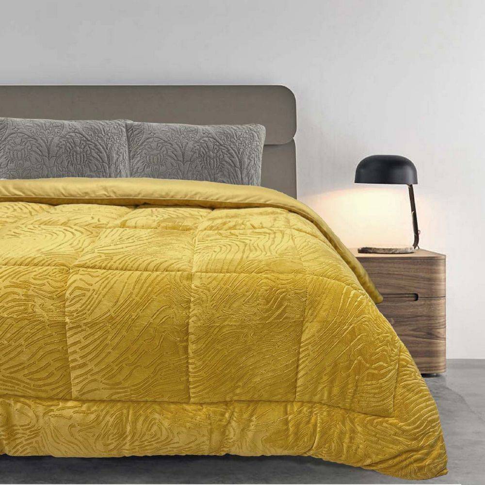 Trapunta Matrimoniale Luminus Ocra 260 x 260
