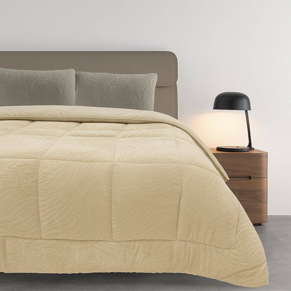 Trapunta Matrimoniale Luminus Crema 260 x 260