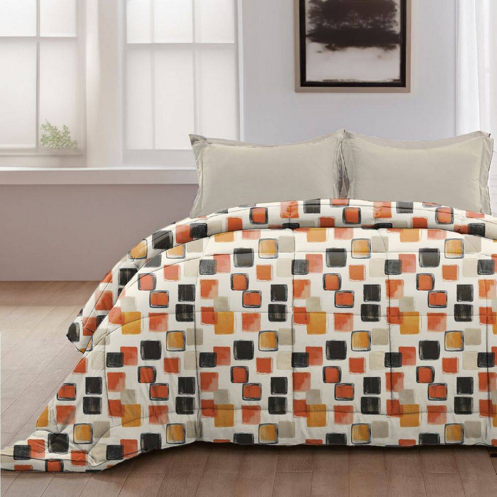 Trapunta Singola Stampa Digitale Adalin Rosso 170 x 260