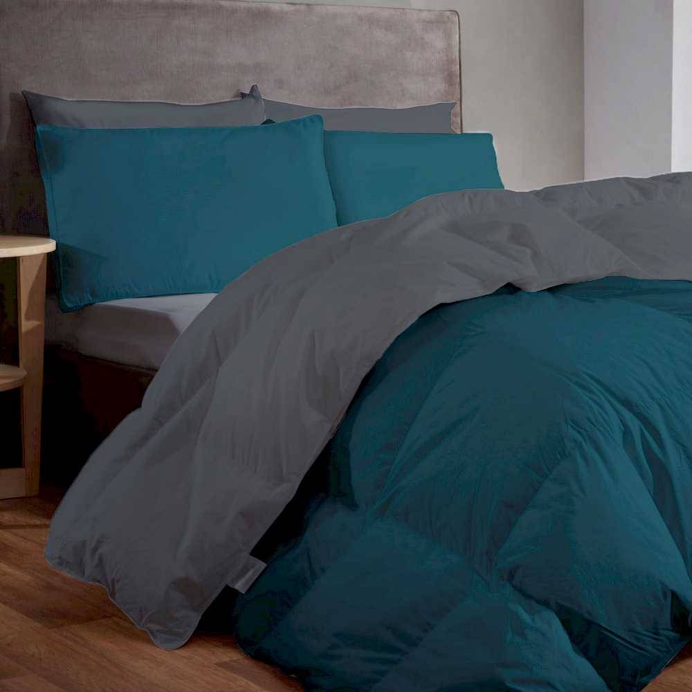 Trapunta Piumotta Petrolio invernale 350 gr Piazza e mezzo