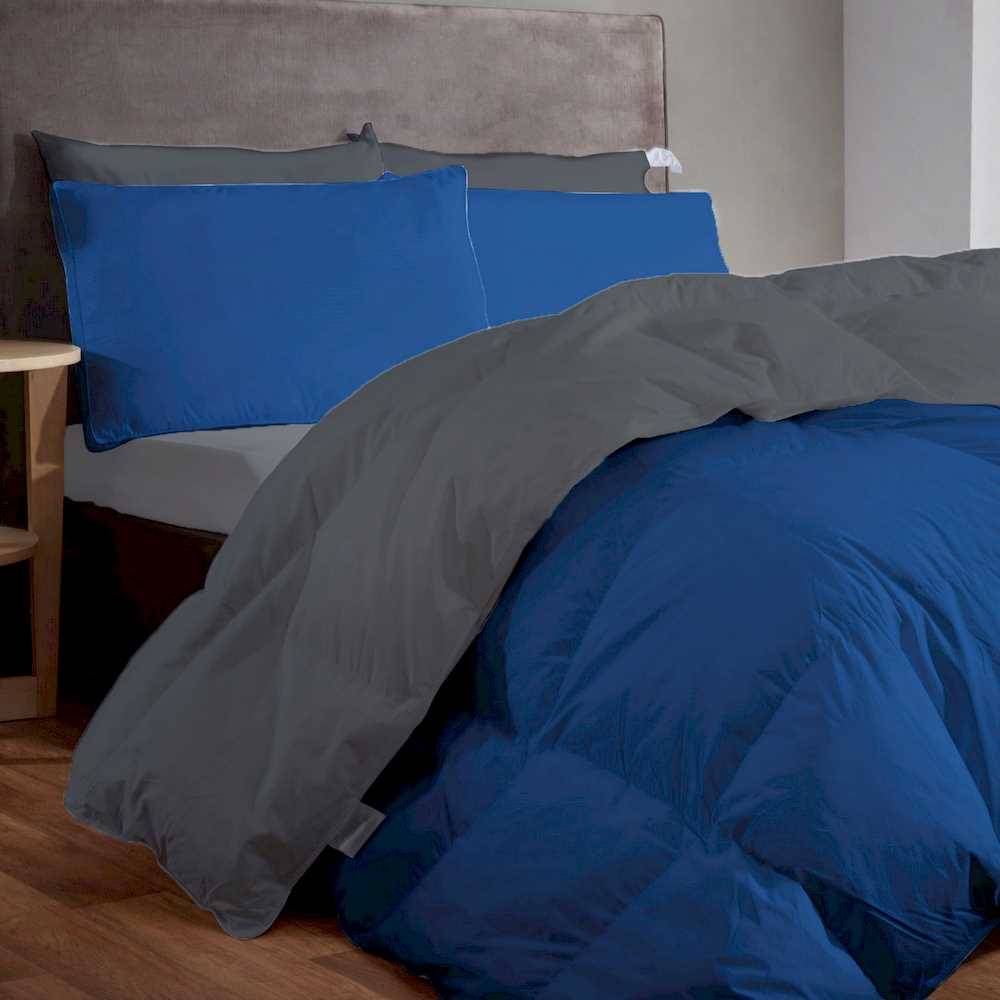 Trapunta Piumotta Blu invernale 350 gr Matrimoniale
