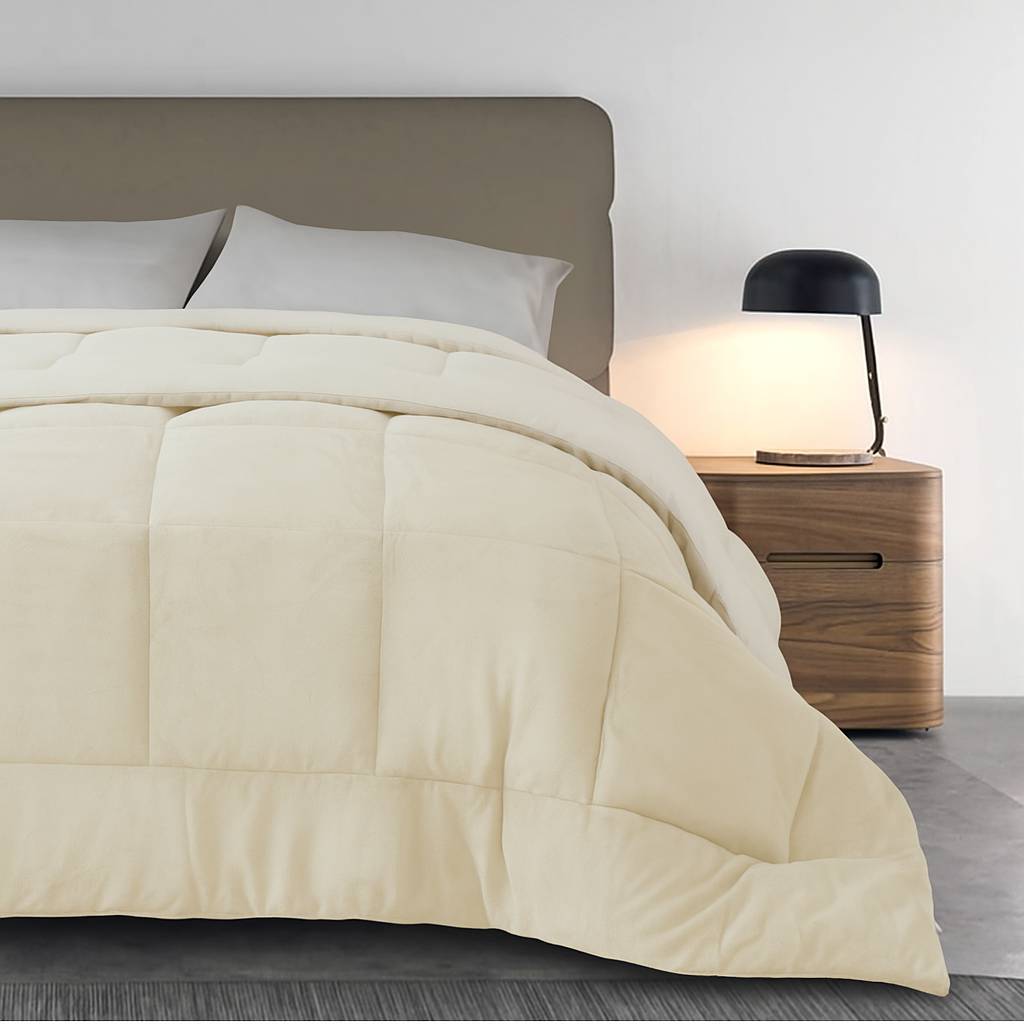 Trapunta Piazza e mezzo Sensitive Crema 210 x 260