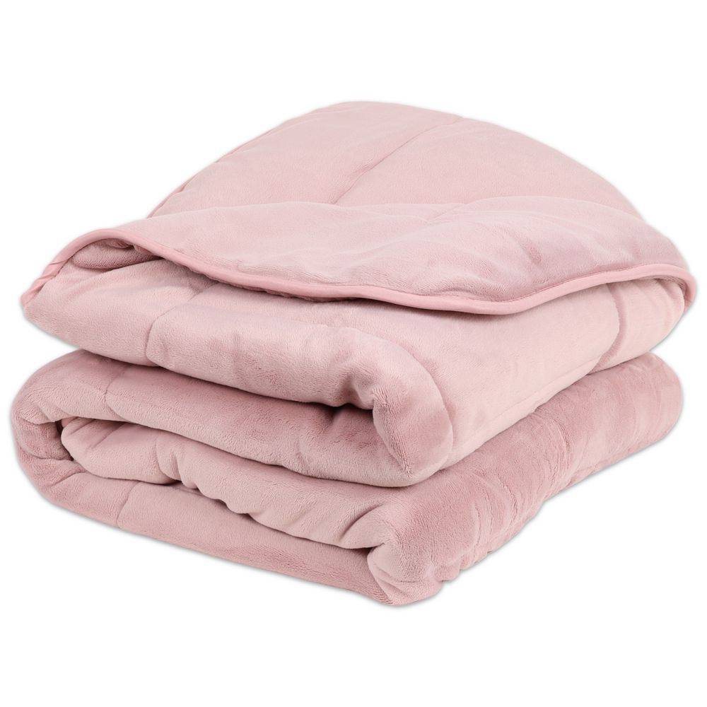 Plaid Imbottito Sensitive Rosa Antico 140 x 180