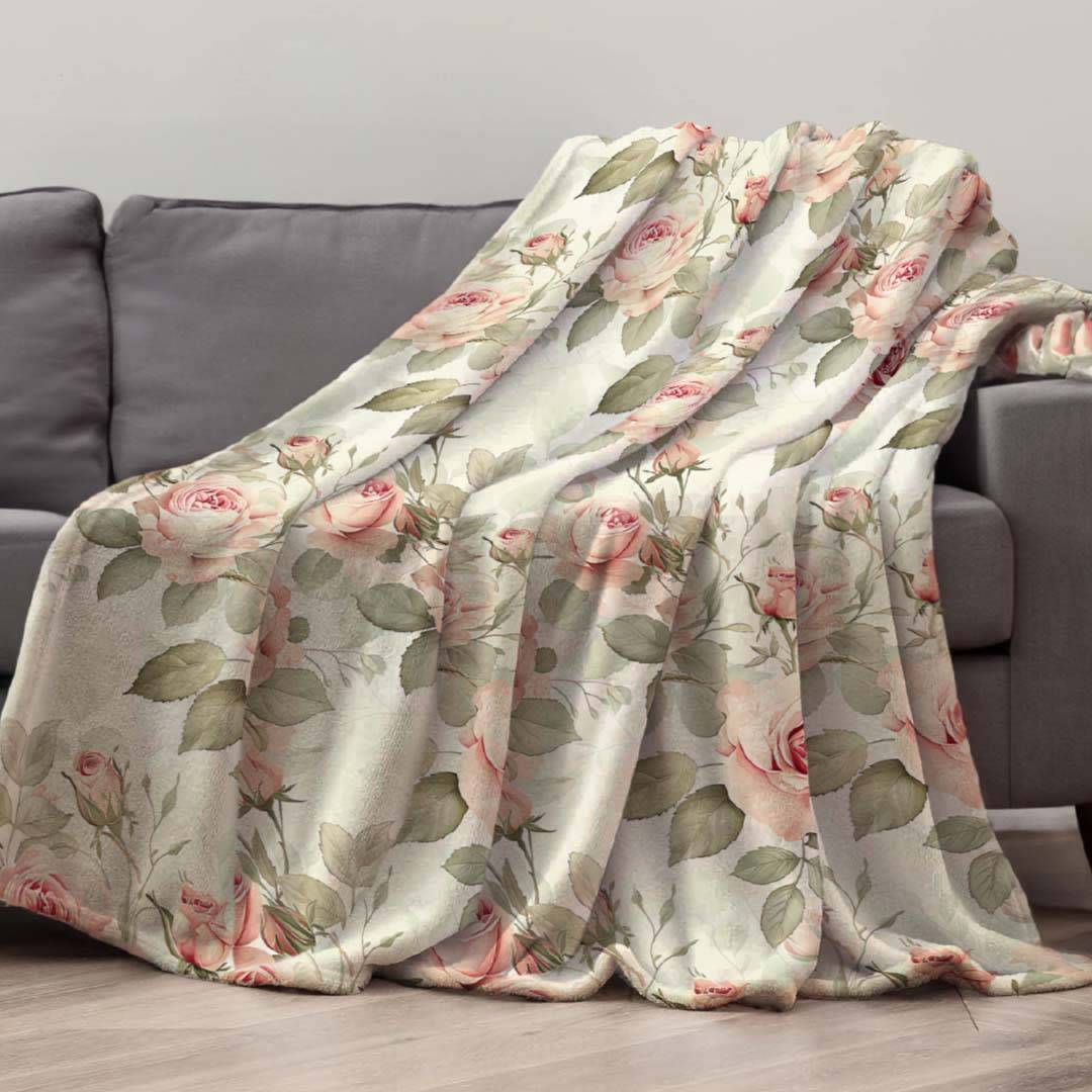 Plaid Digitale Sherpa Bloom Matrimoniale 210 x 240