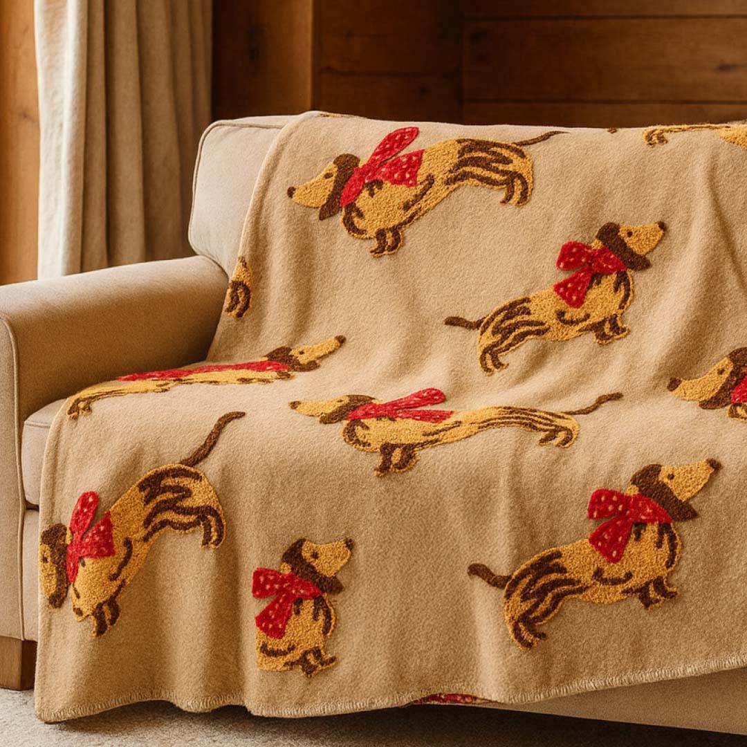 Plaid Dost Wool 3D Effect 130 x 160