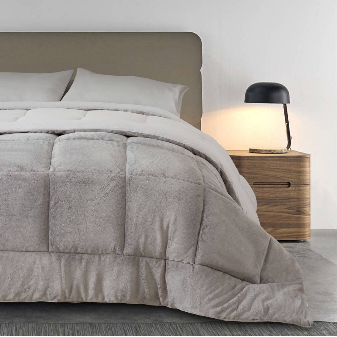 Trapunta Matrimoniale Sensitive Grigio 260 x 260