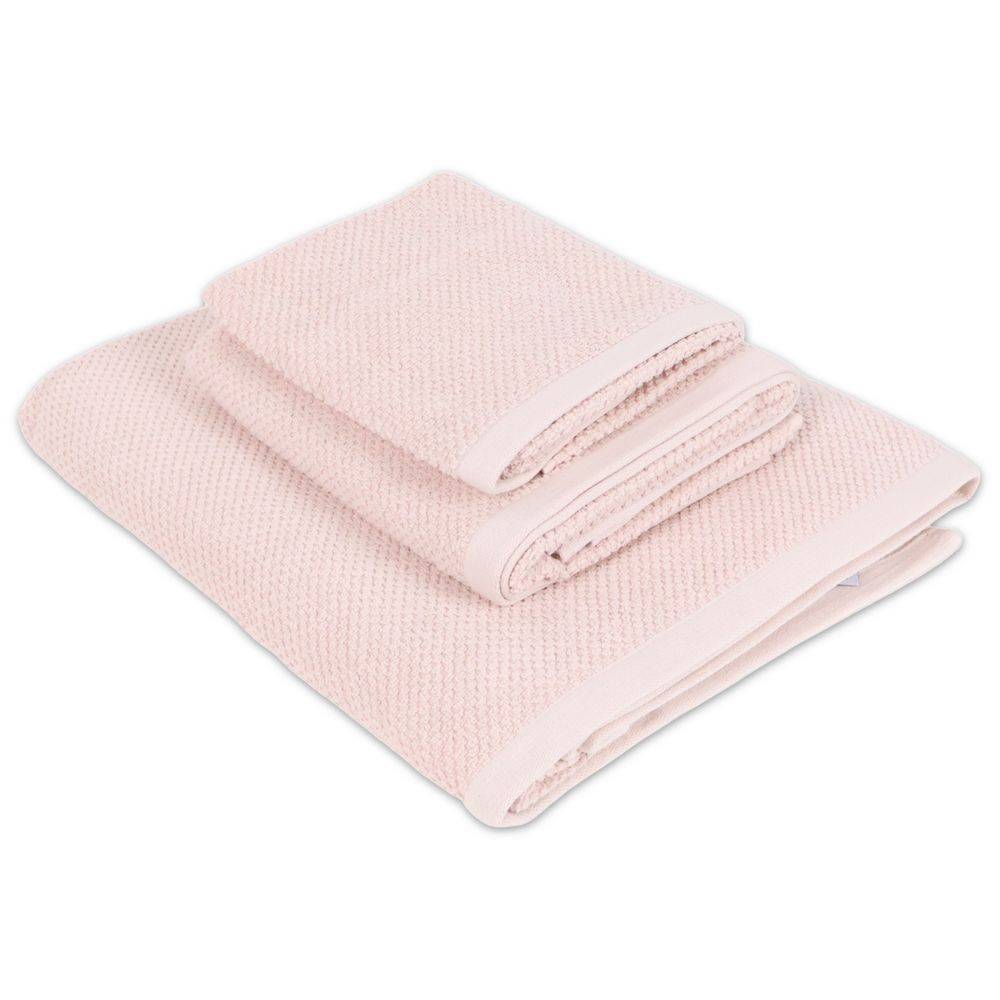 Set 3 sciugamani Pop Corn Rosa Personalizzati
