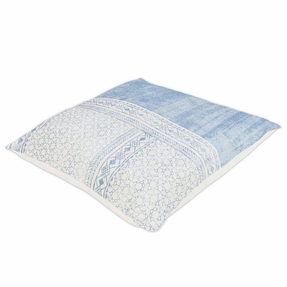 Cuscino Imbottito Ines Blu 45 x 45