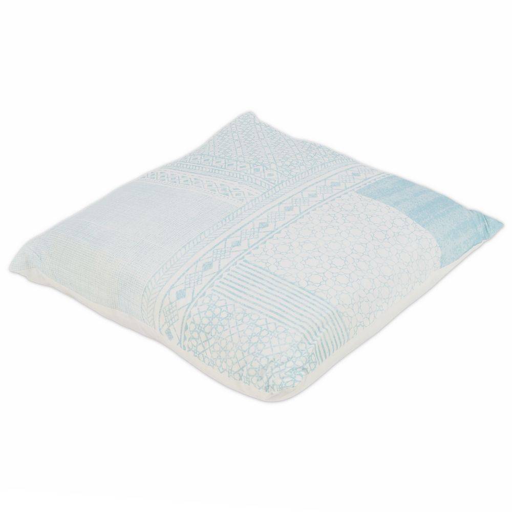 Cuscino Imbottito Ines Azzurro 45 x 45