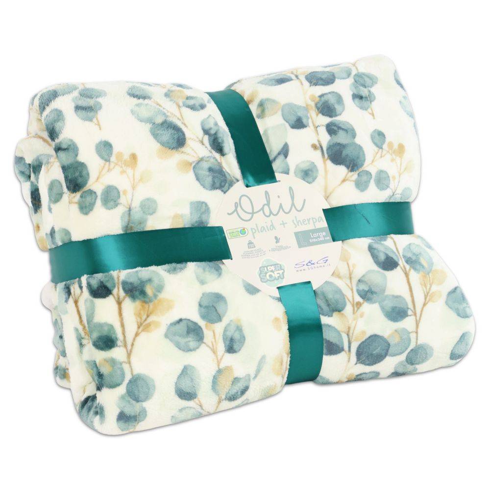 Plaid Digitale Sherpa Odil Singolo 160 x 210