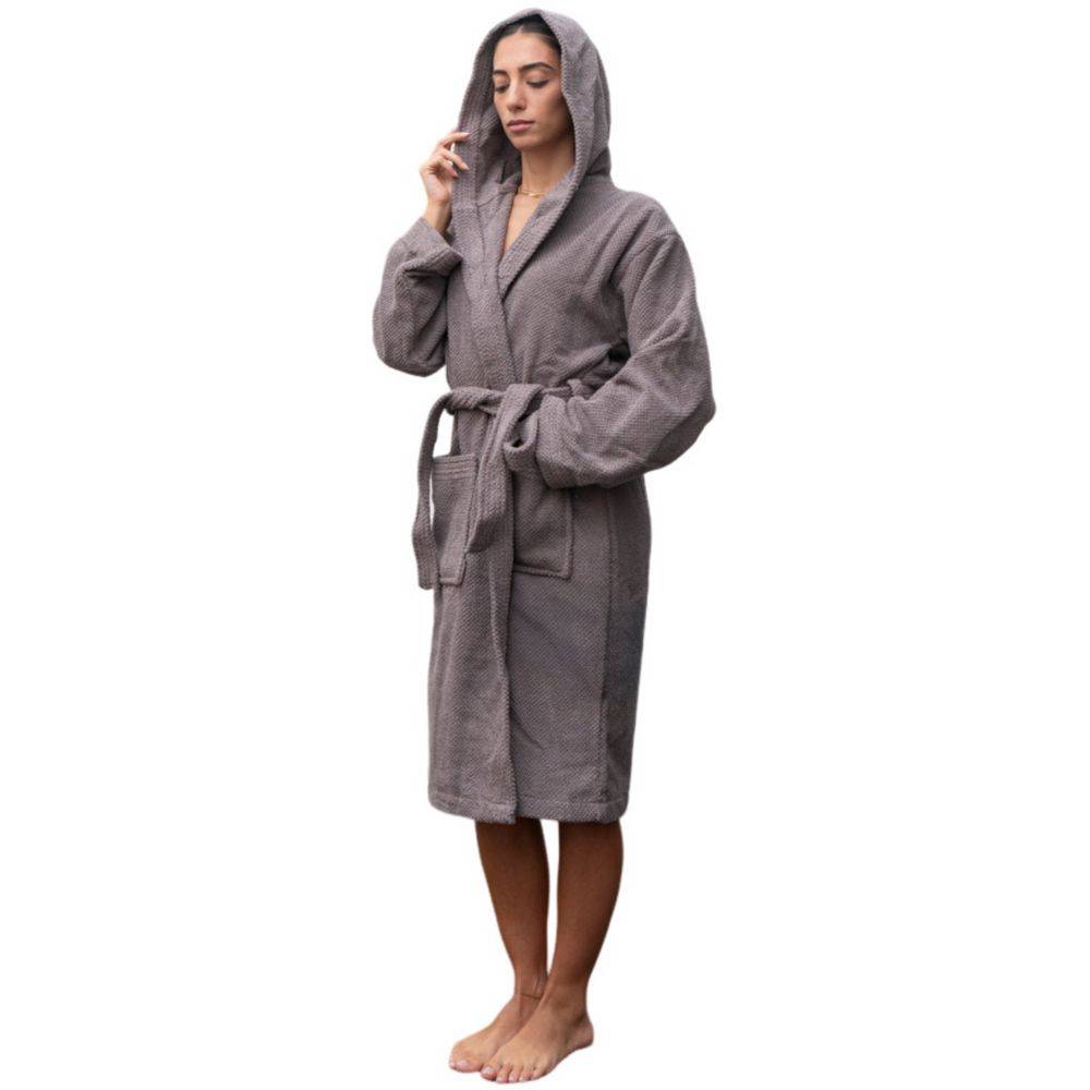 Accappatoio con cappuccio Pop Corn Fumo