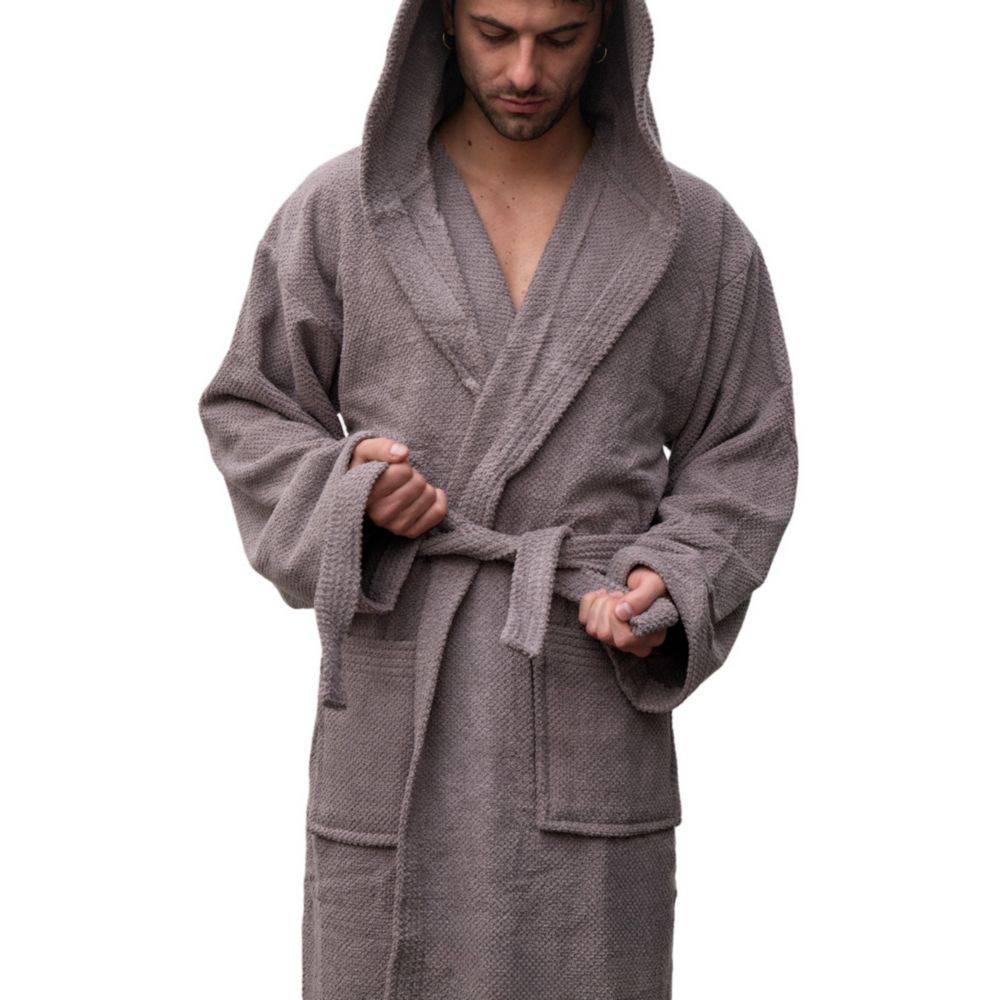 Accappatoio con cappuccio Pop Corn Fumo