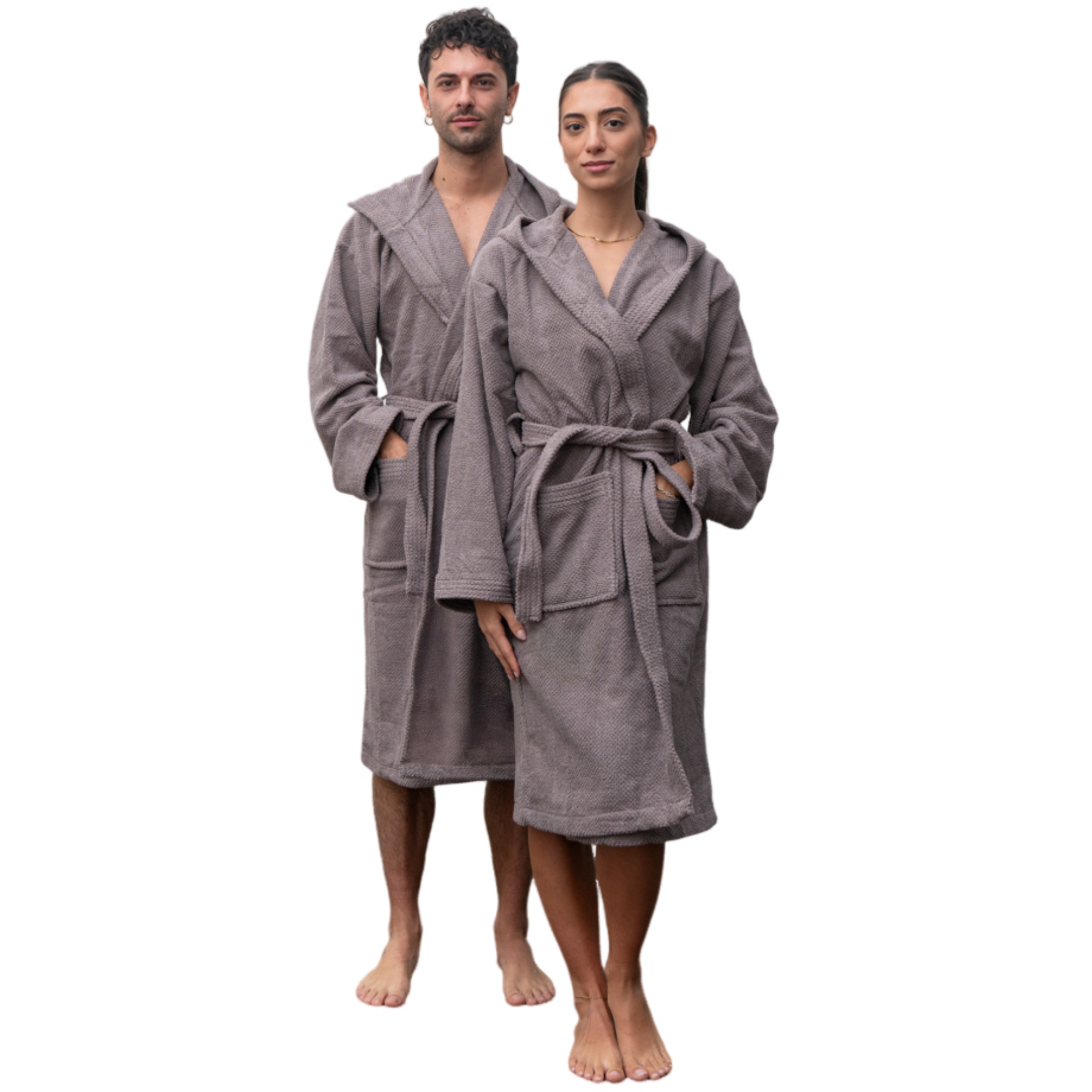 Accappatoio con cappuccio Pop Corn Fumo Personalizzato 