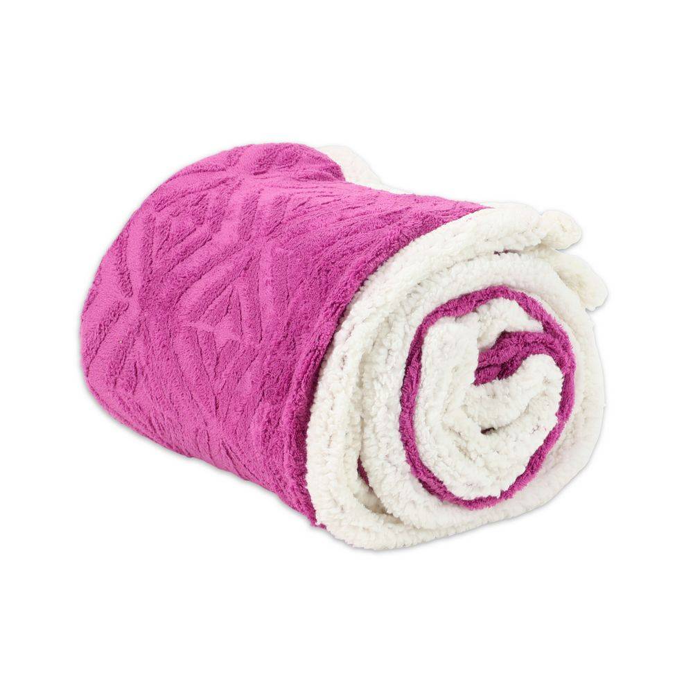 Plaid Sherpa Aspen Glicine