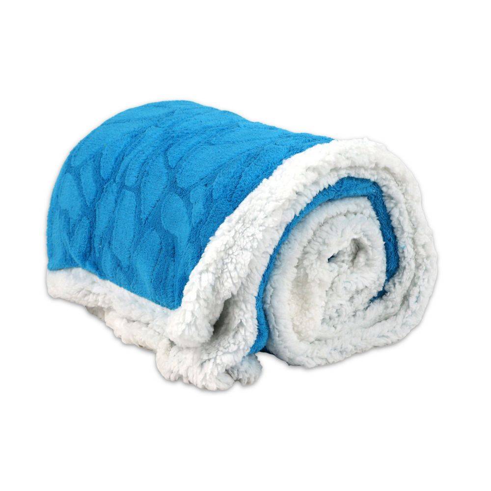 Plaid Sherpa Aspen Turchese