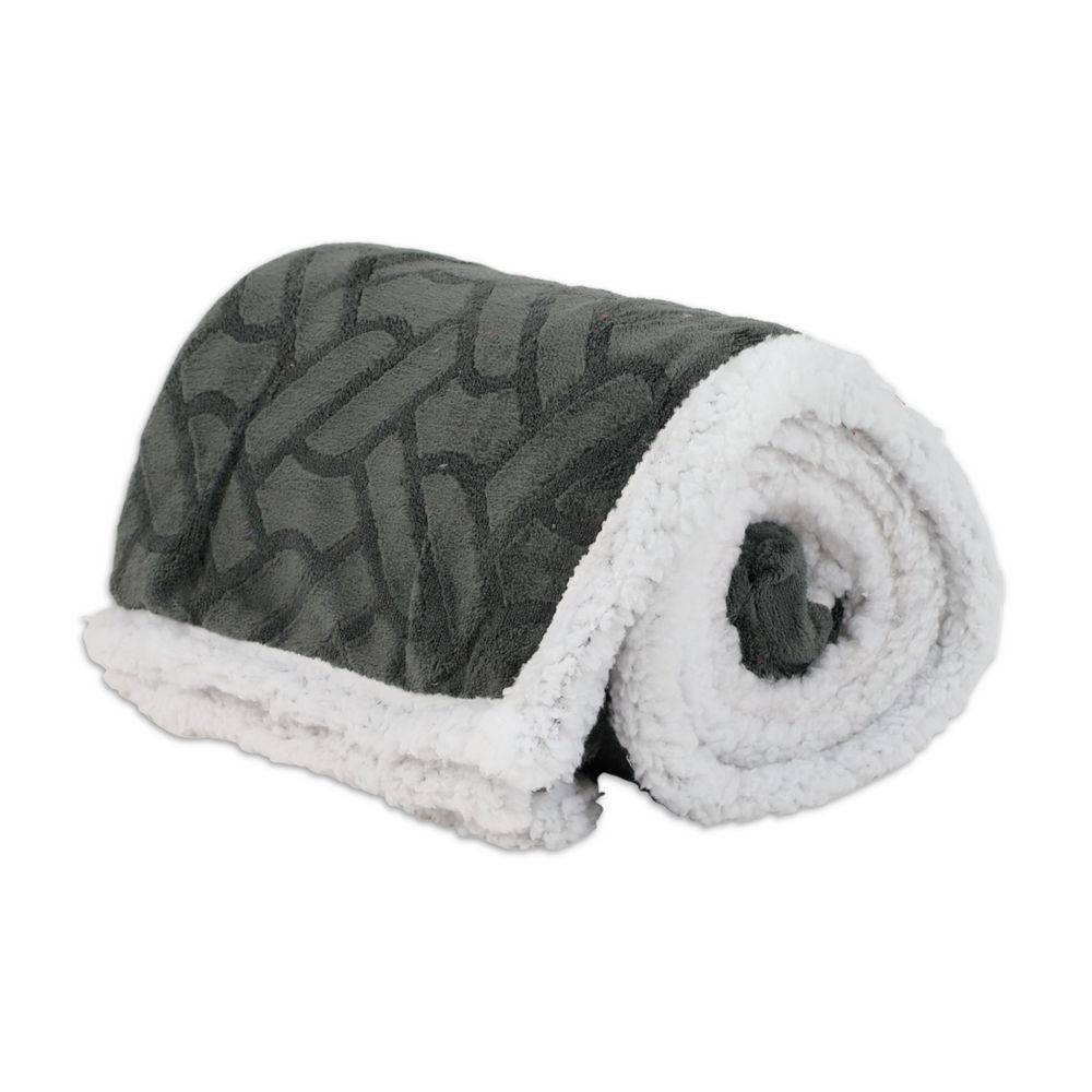 Plaid Sherpa Aspen Verde Bottiglia