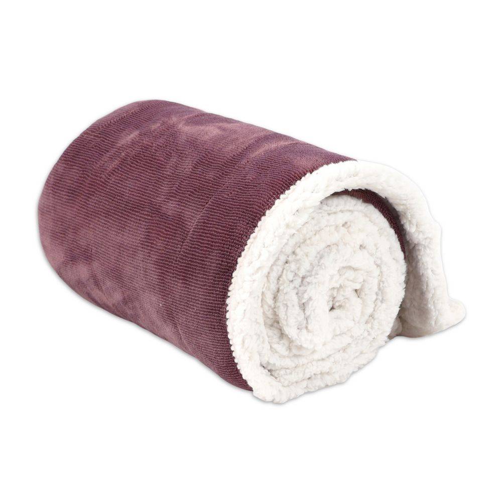 Plaid Sherpa Aspen Prugna