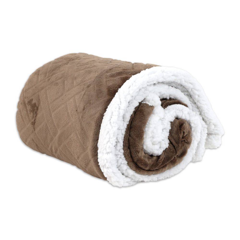 Plaid Sherpa Aspen Bronzo