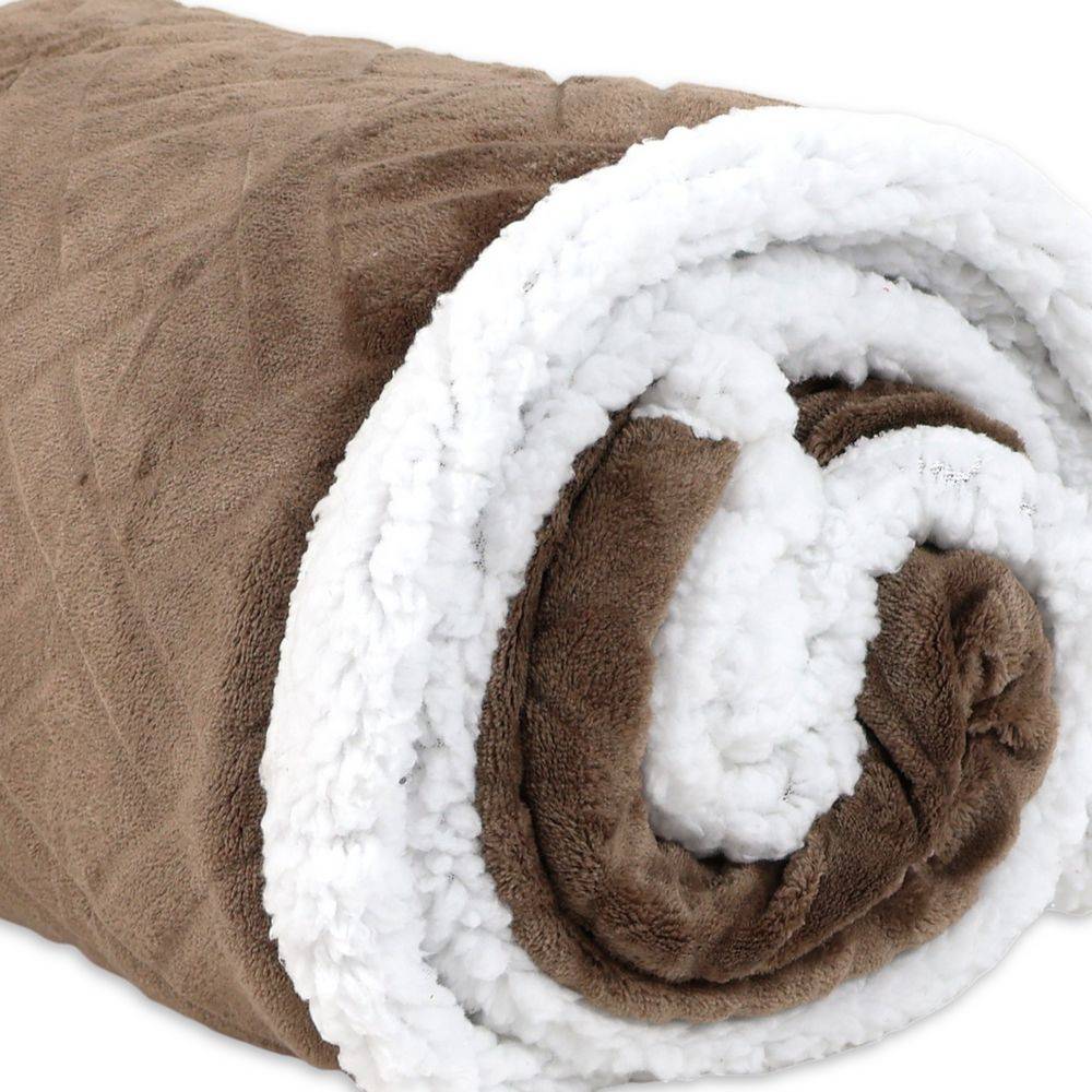 Plaid Sherpa Aspen Bronzo