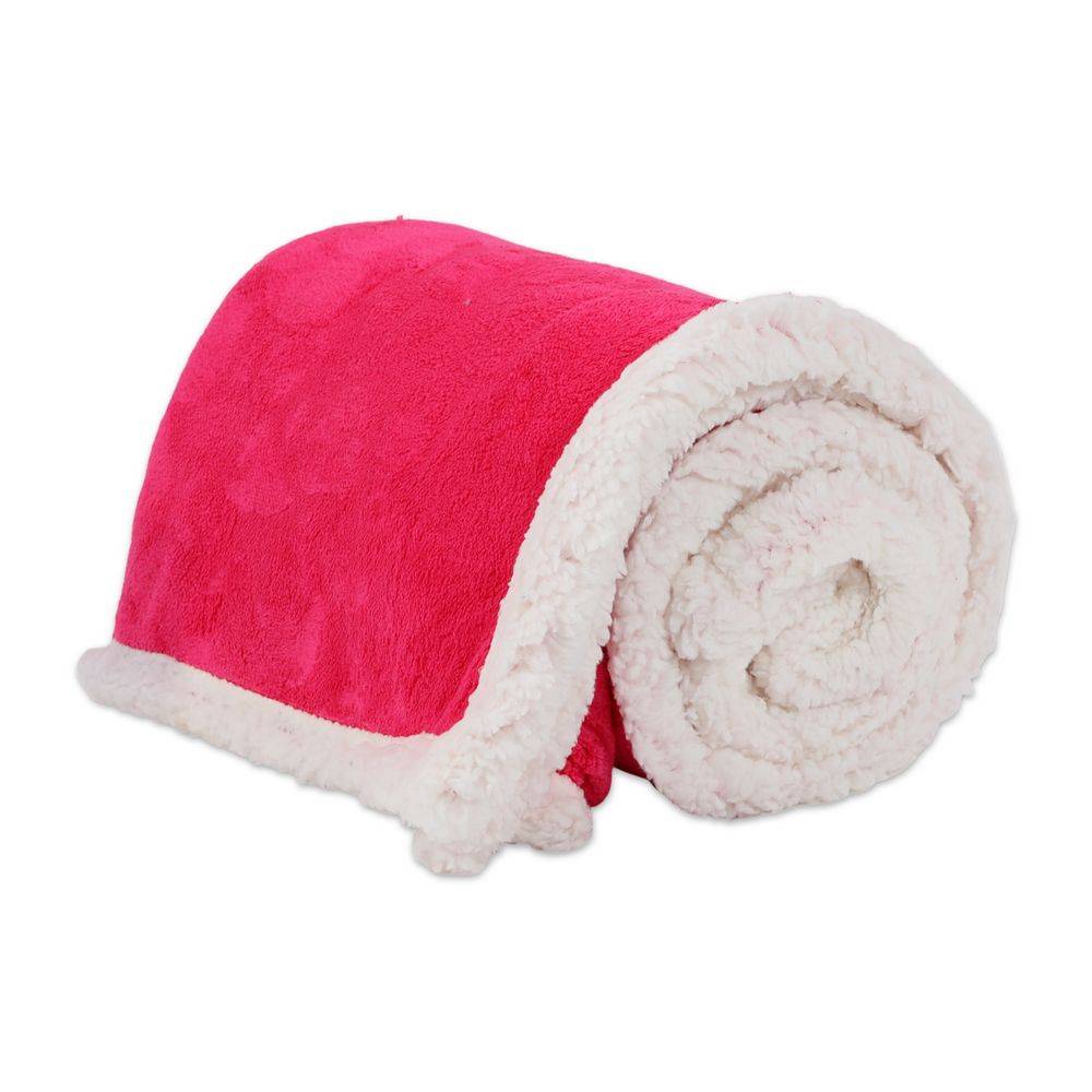 Plaid Sherpa Aspen Fuxia