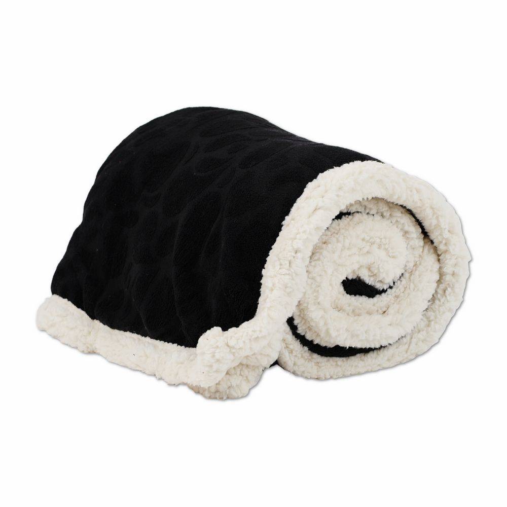 Plaid Sherpa Aspen Floreale Nero