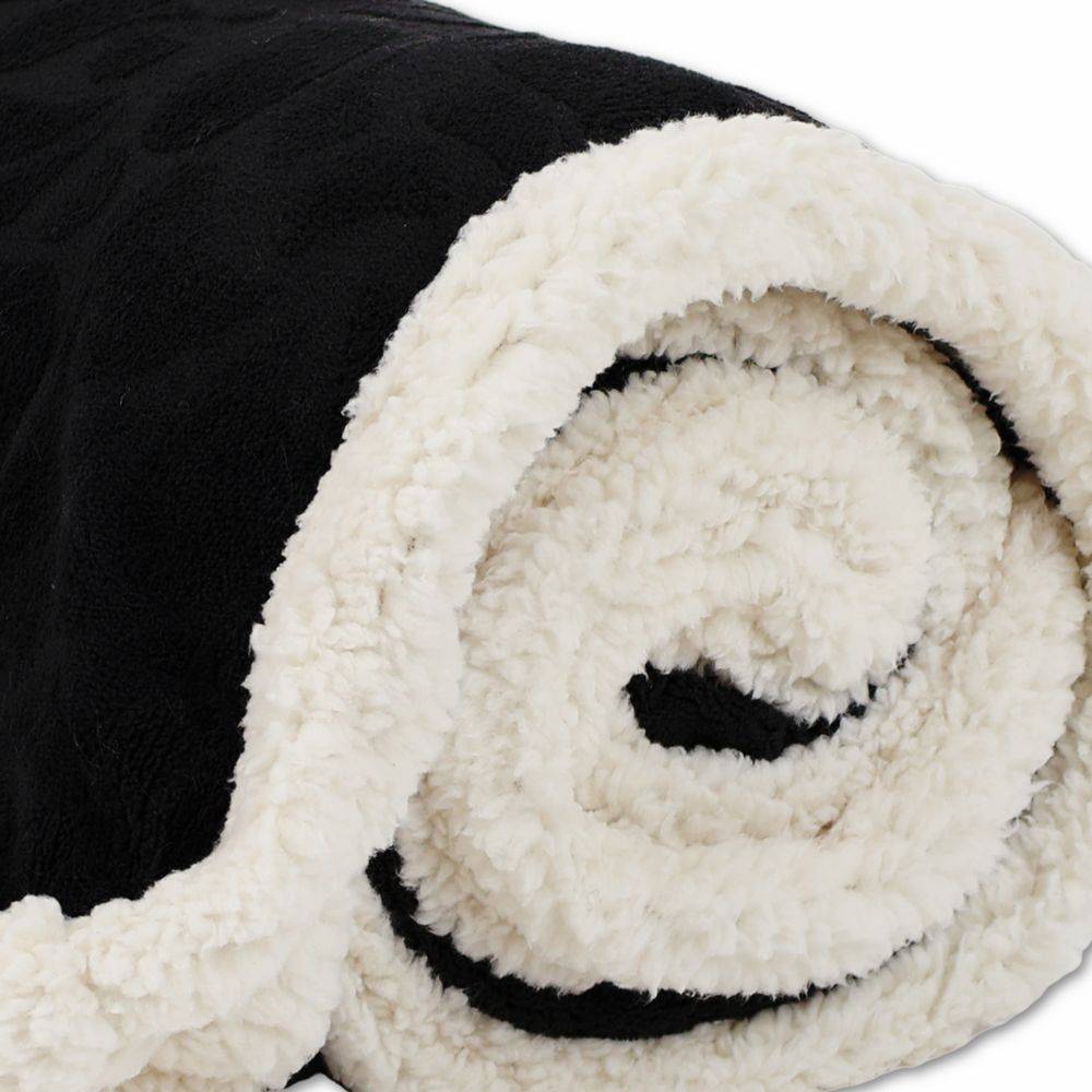 Plaid Sherpa Aspen Floreale Nero