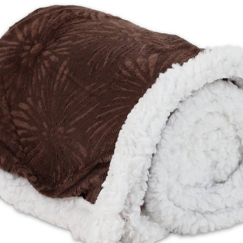 Plaid Sherpa Aspen Foresta Cacao