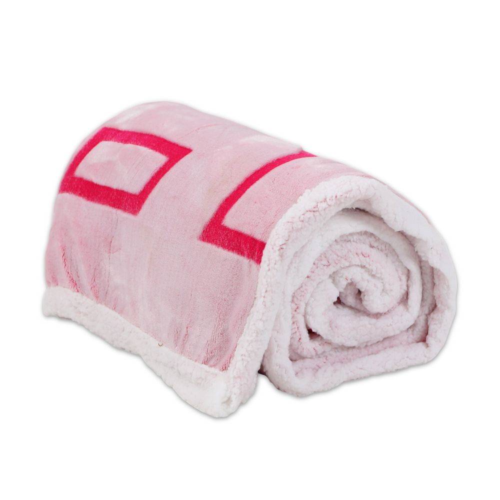 Plaid Sherpa Aspen Linee Fuxia/Rosa