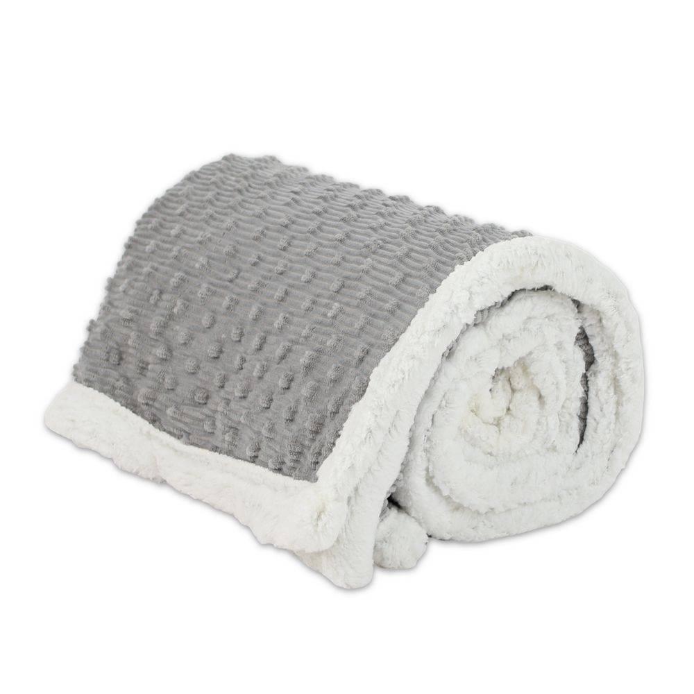 Plaid Sherpa Aspen Pois Grigio